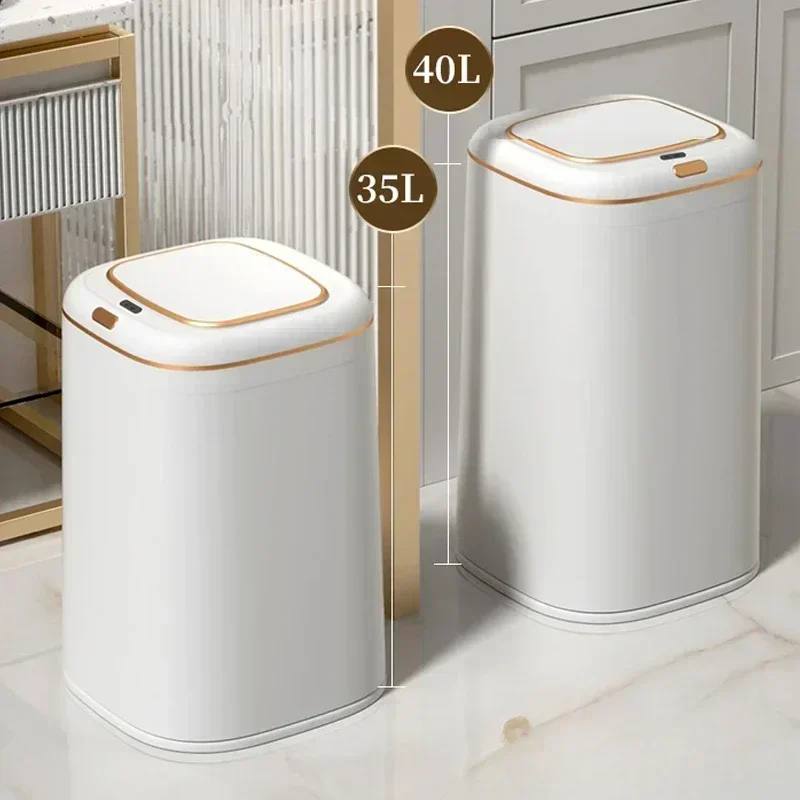 Compost Bin Countertop - Poubelle intelligente 20/35/40l, grande capacité, capteur
