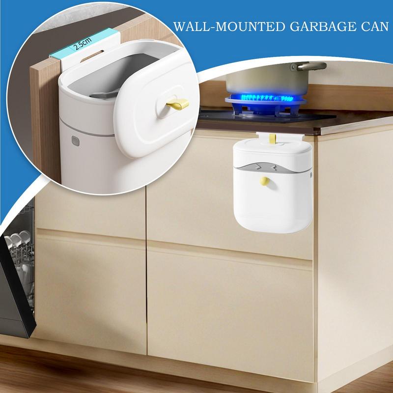 Compost Bin Countertop - Poubelle murale sous évier, poubelle avec