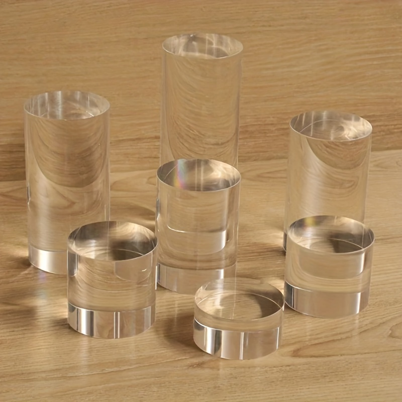 Sustainable Living Eco Friendly - Support de présentation rond multifonctionnel en