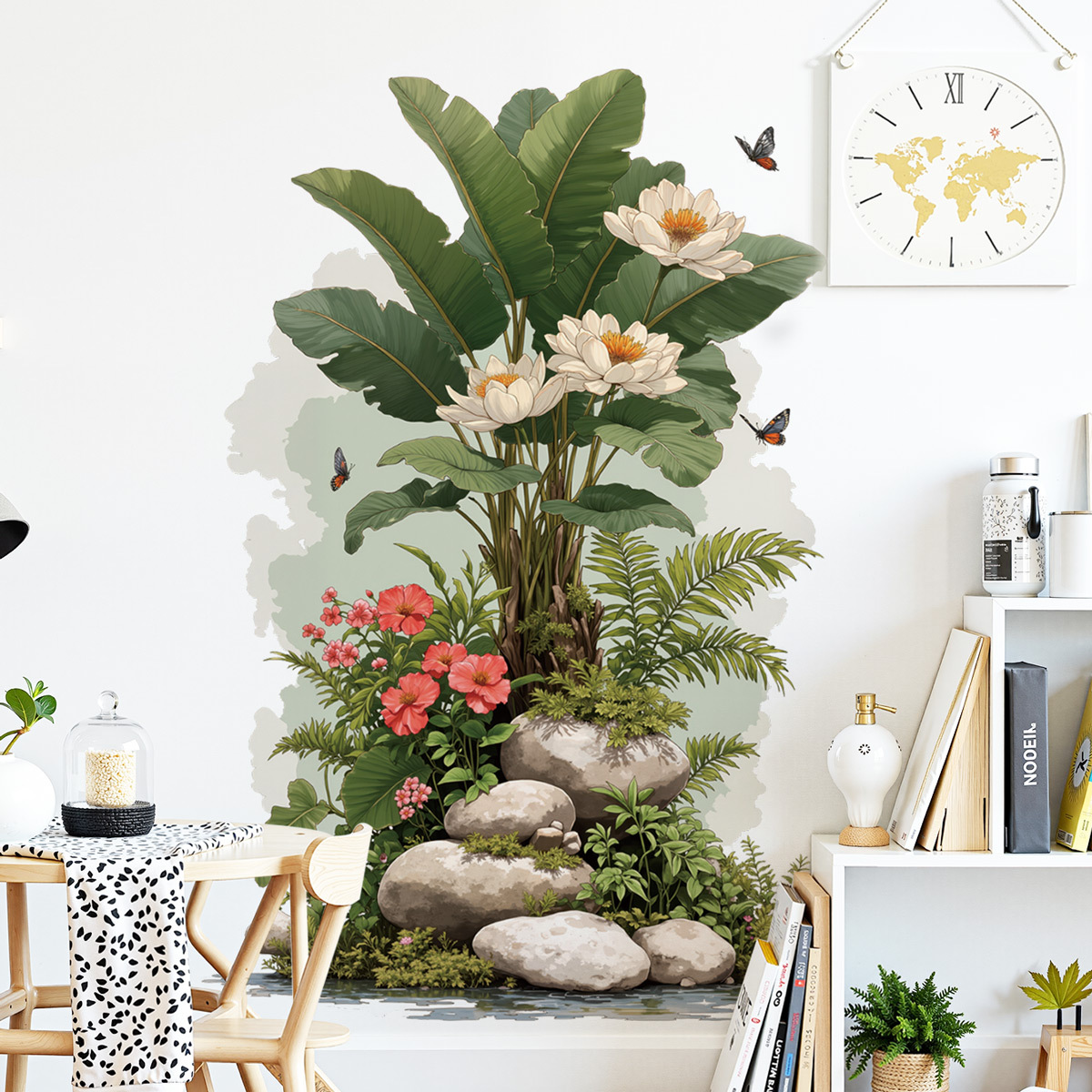 Autocollant mural plante verte - Sustainable Living Eco Friendly avis et prix