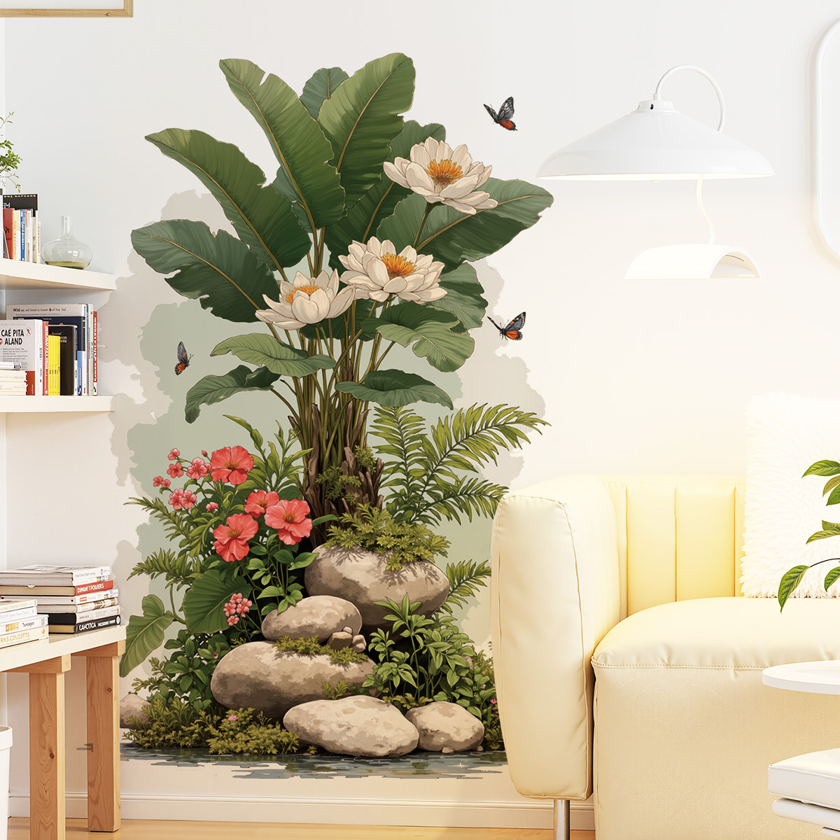 Autocollant mural plante verte - Sustainable Living Eco Friendly avis et prix