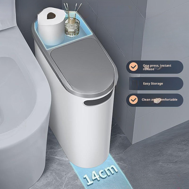 Poubelle étroite à couvercle p - Compost Bin Countertop avis et prix