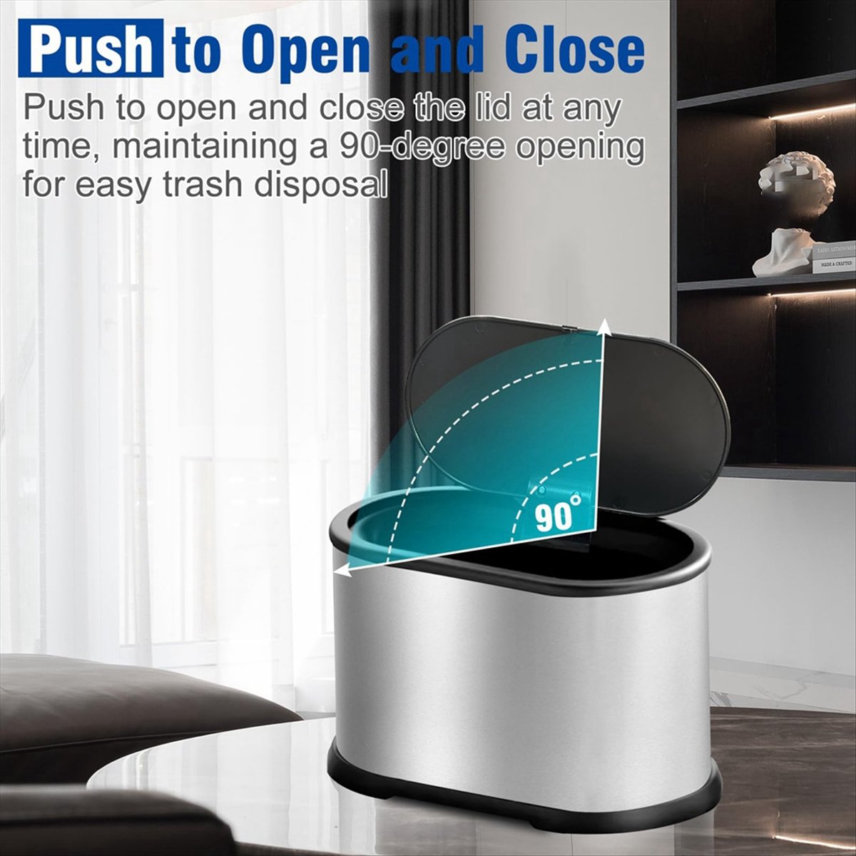 Mini poubelle MALL avec couver - Compost Bin Countertop avis et prix