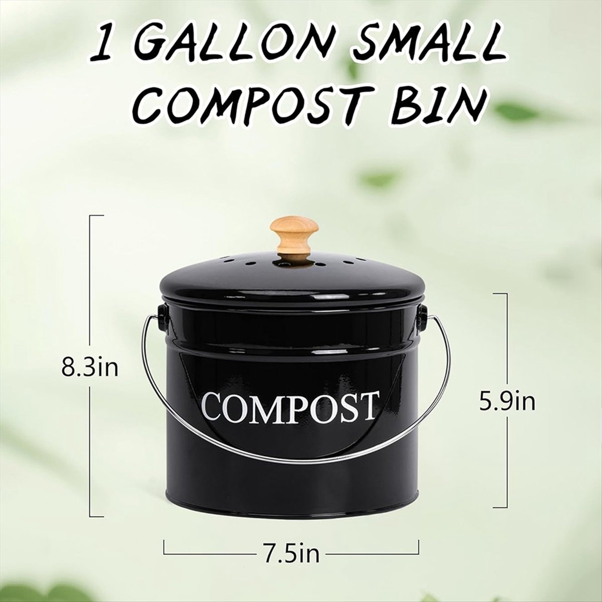 Bac à compost de cuisine pour  - Compost Bin Countertop avis et prix