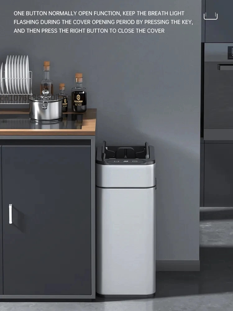 Poubelle automatique en acier  - Compost Bin Countertop avis et prix